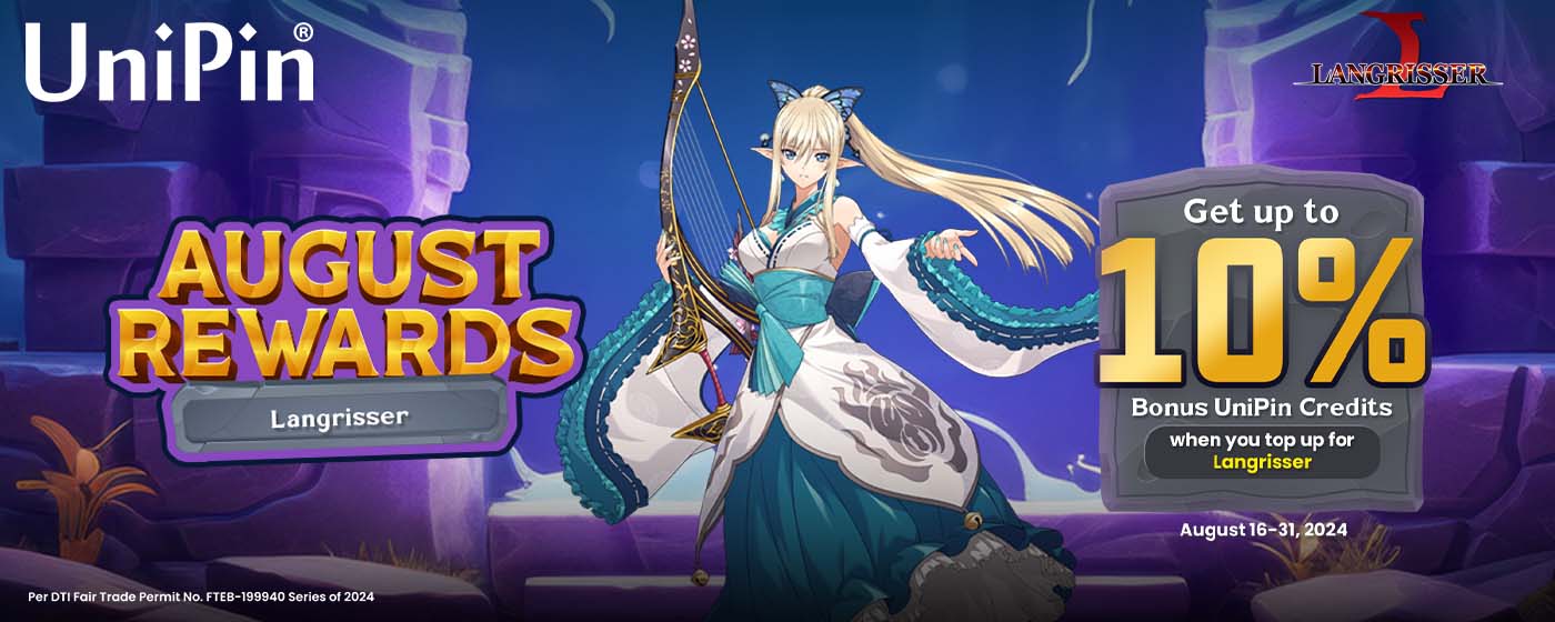 August Rewards: Langrisser (PH)